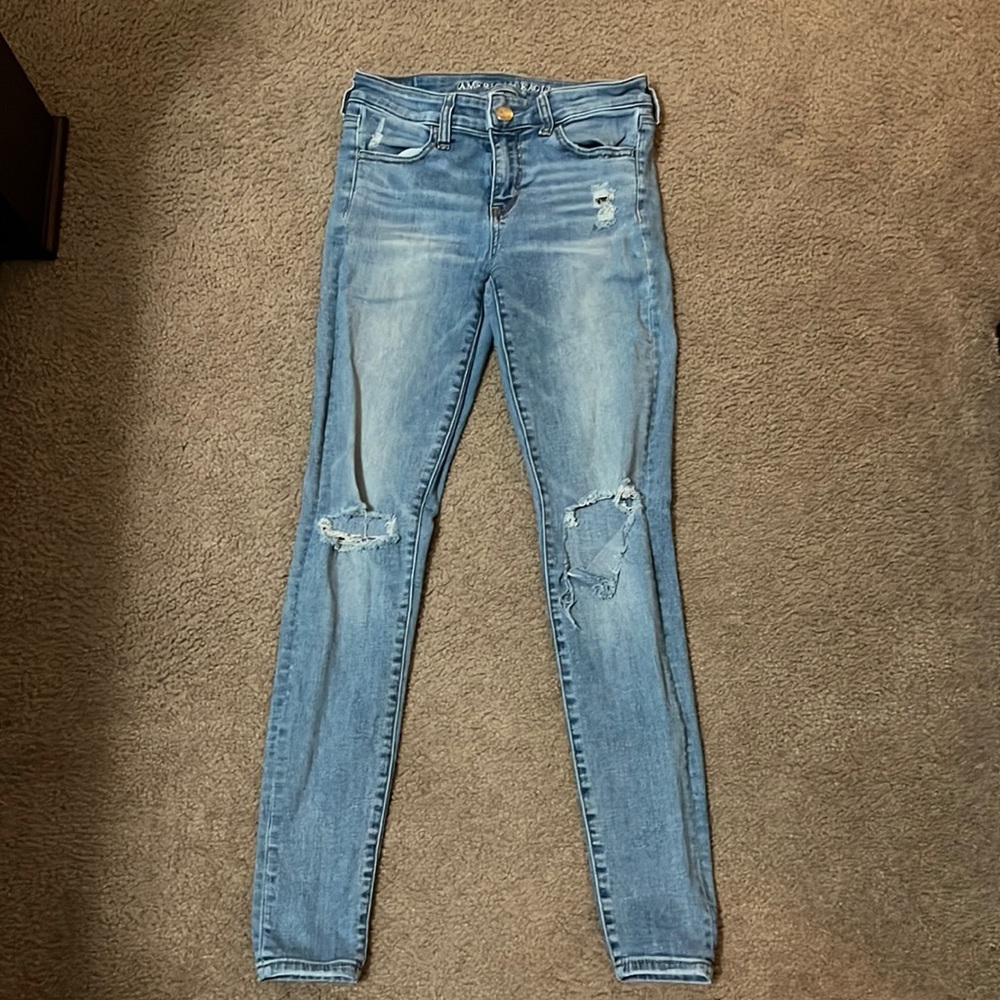 American eagle size 4 skinny jeans